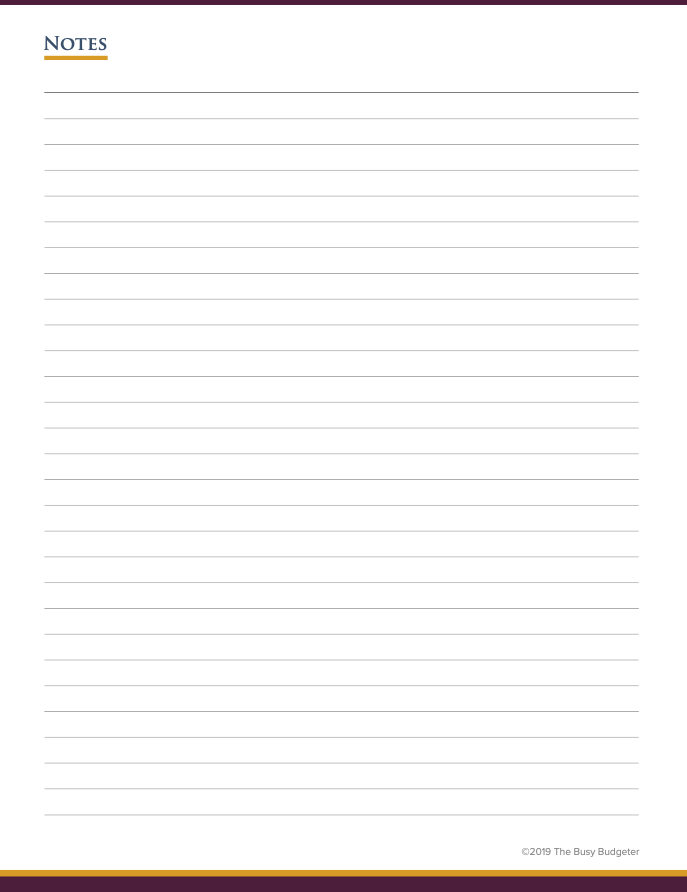 Notes